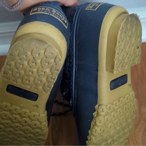 L.L. Bean Shoes Ll Bean Kids Blue Waxed Canvas Boots Poshmark